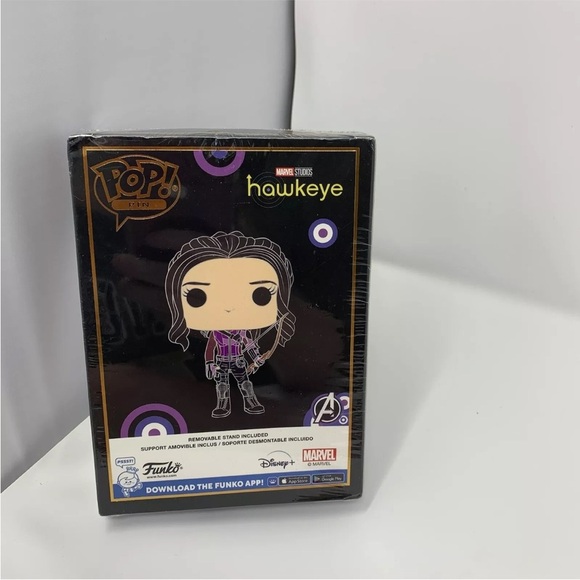 Funko POP! Special Edition Pin Hawkeye KATE BISHOP SE w/ Removable Stand NEW - Picture 2 of 7